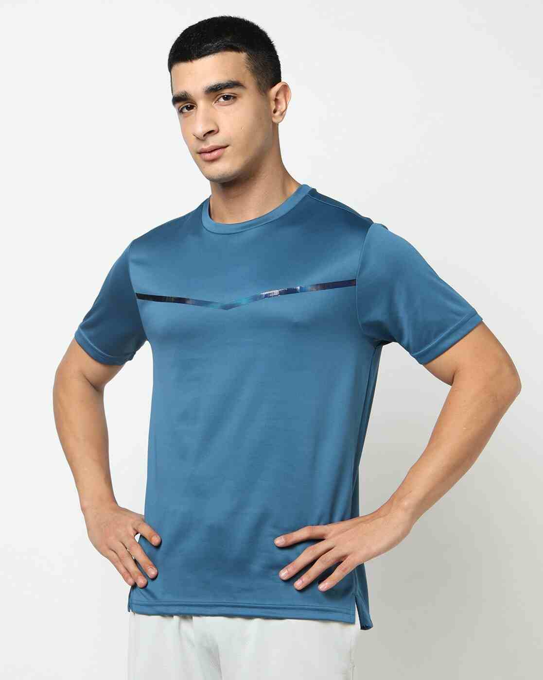 PERFORMAX | Men Structured Regular Fit Crew-Neck T-Shirt|3