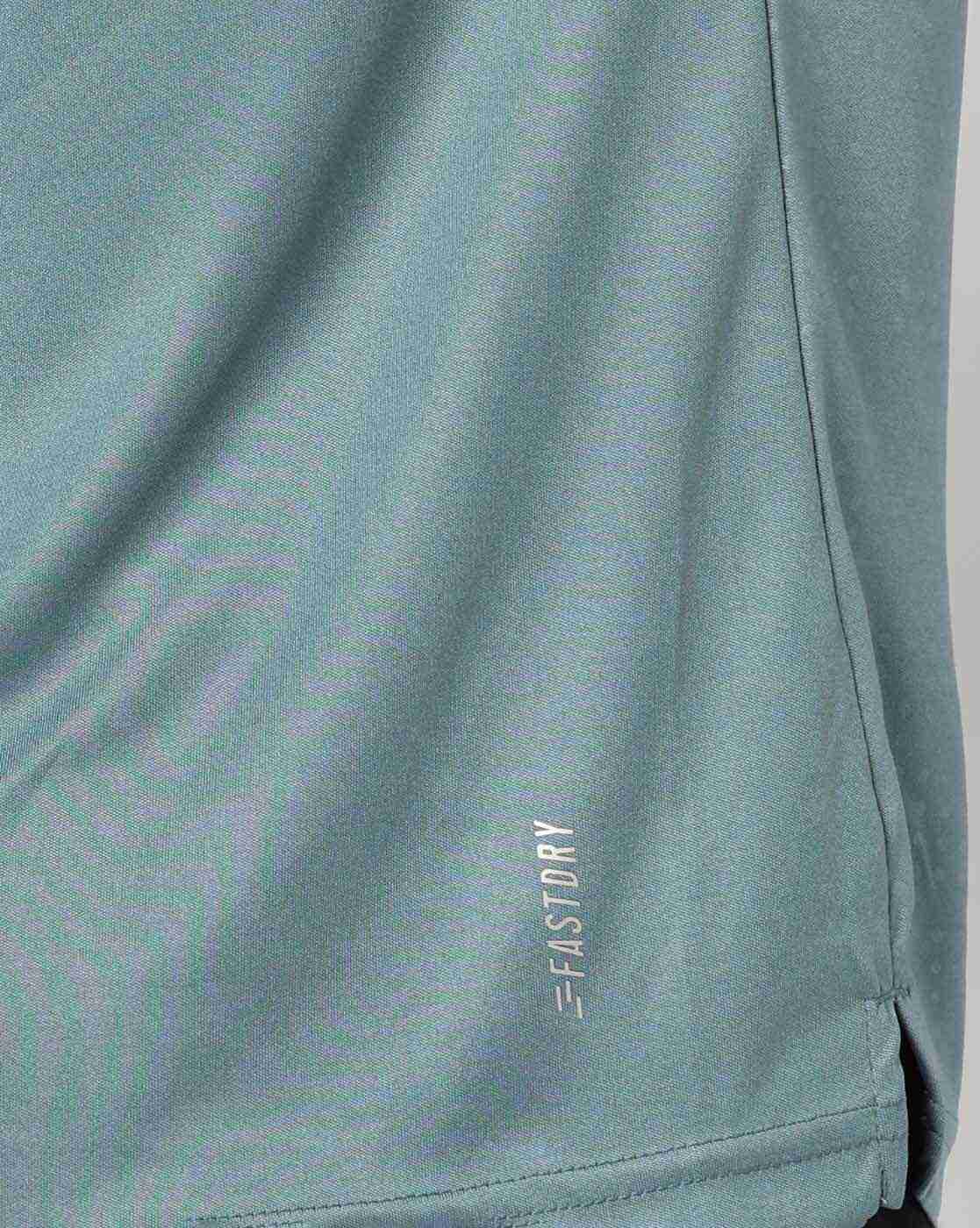 PERFORMAX | Men Patterned Regular Fit Crew-Neck Training T-Shirt|5