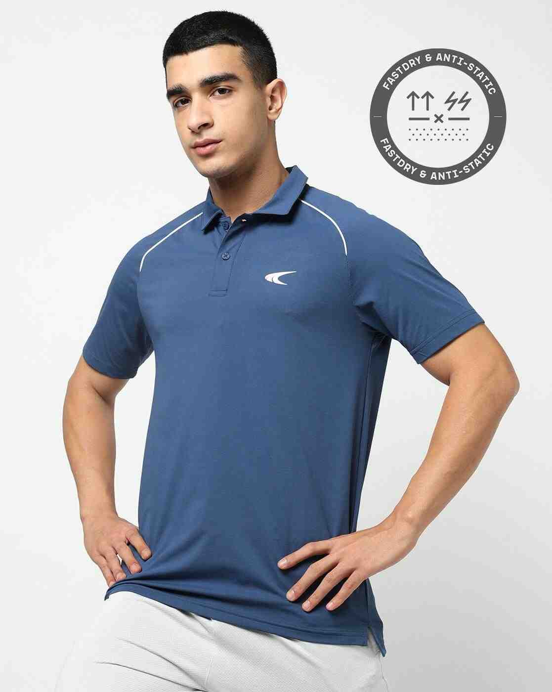 PERFORMAX | Men Regular Fit Polo T-Shirt|0