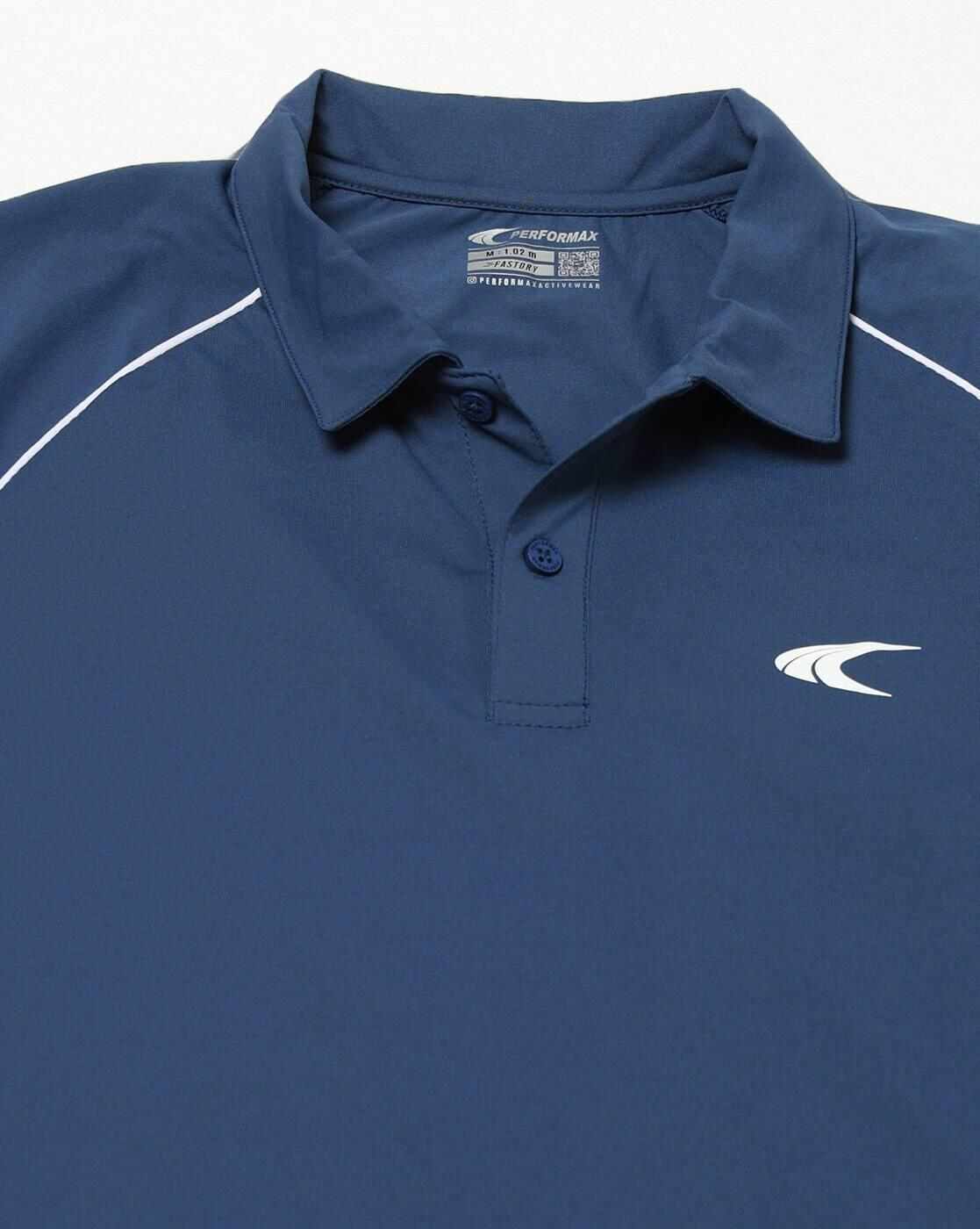 PERFORMAX | Men Regular Fit Polo T-Shirt|7