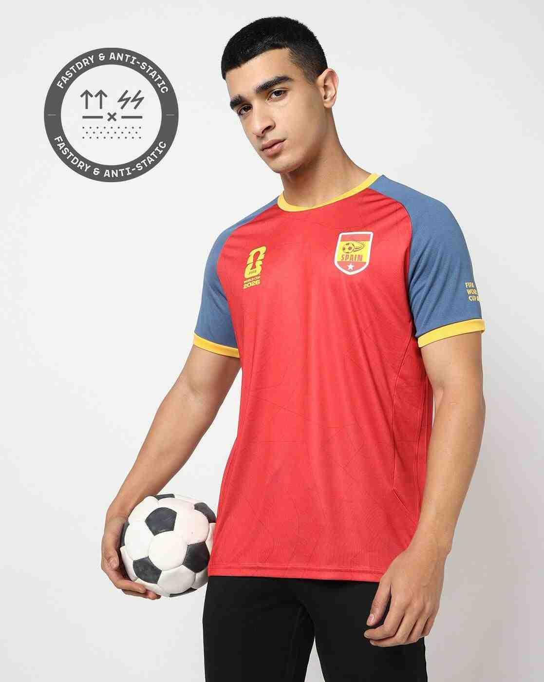 PERFORMAX | Official Licensed Product -FIFA Worldcup-26 Spain Football Jersey|0