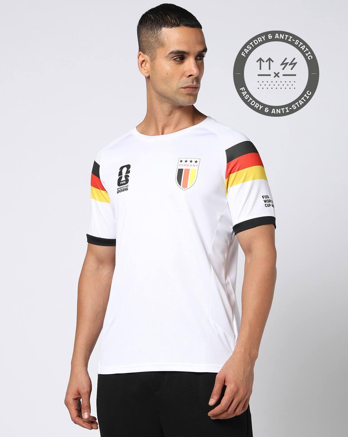 PERFORMAX | Men FIFA Worldcup-26 Germany Regular Fit Football Jersey|0