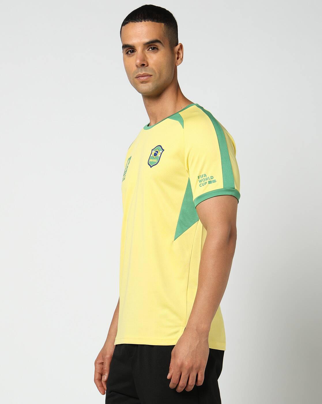 PERFORMAX | Official Licensed Product -FIFA Worldcup-26 Brazil Football Jersey for Men|1