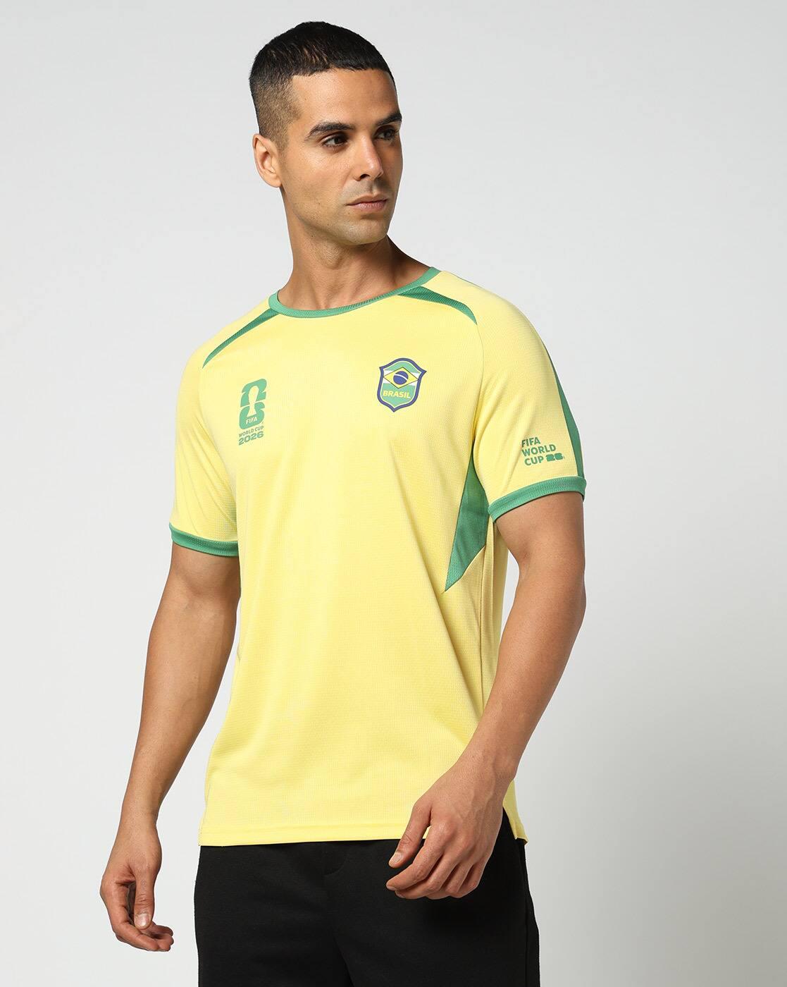 PERFORMAX | Official Licensed Product -FIFA Worldcup-26 Brazil Football Jersey for Men|3