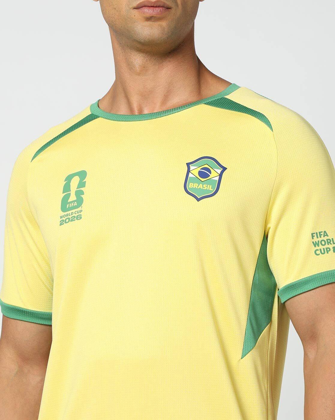 PERFORMAX | Official Licensed Product -FIFA Worldcup-26 Brazil Football Jersey for Men|4