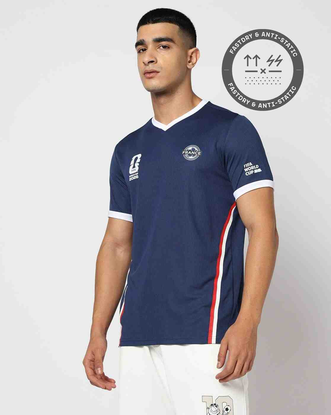 PERFORMAX | Official Licensed Product -FIFA Worldcup-26 France Football Jersey for Men|0