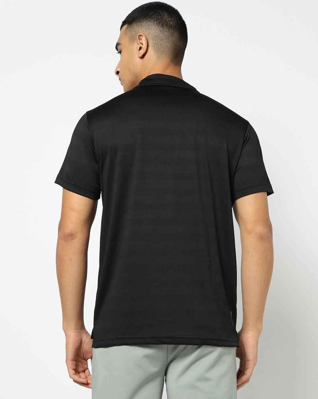 PERFORMAX | Men Striped Training Regular Fit Polo T-Shirt|2