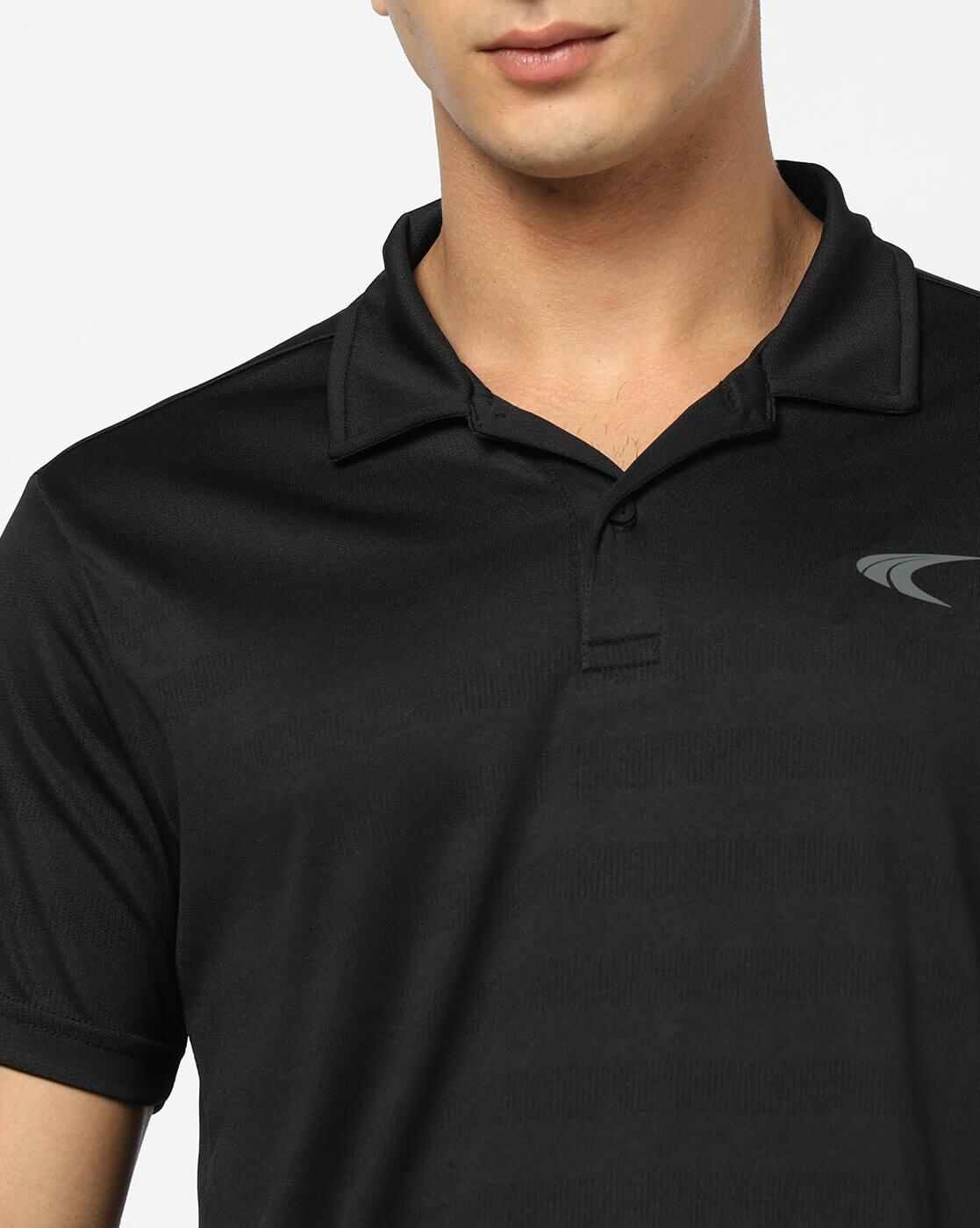 PERFORMAX | Men Striped Training Regular Fit Polo T-Shirt|4