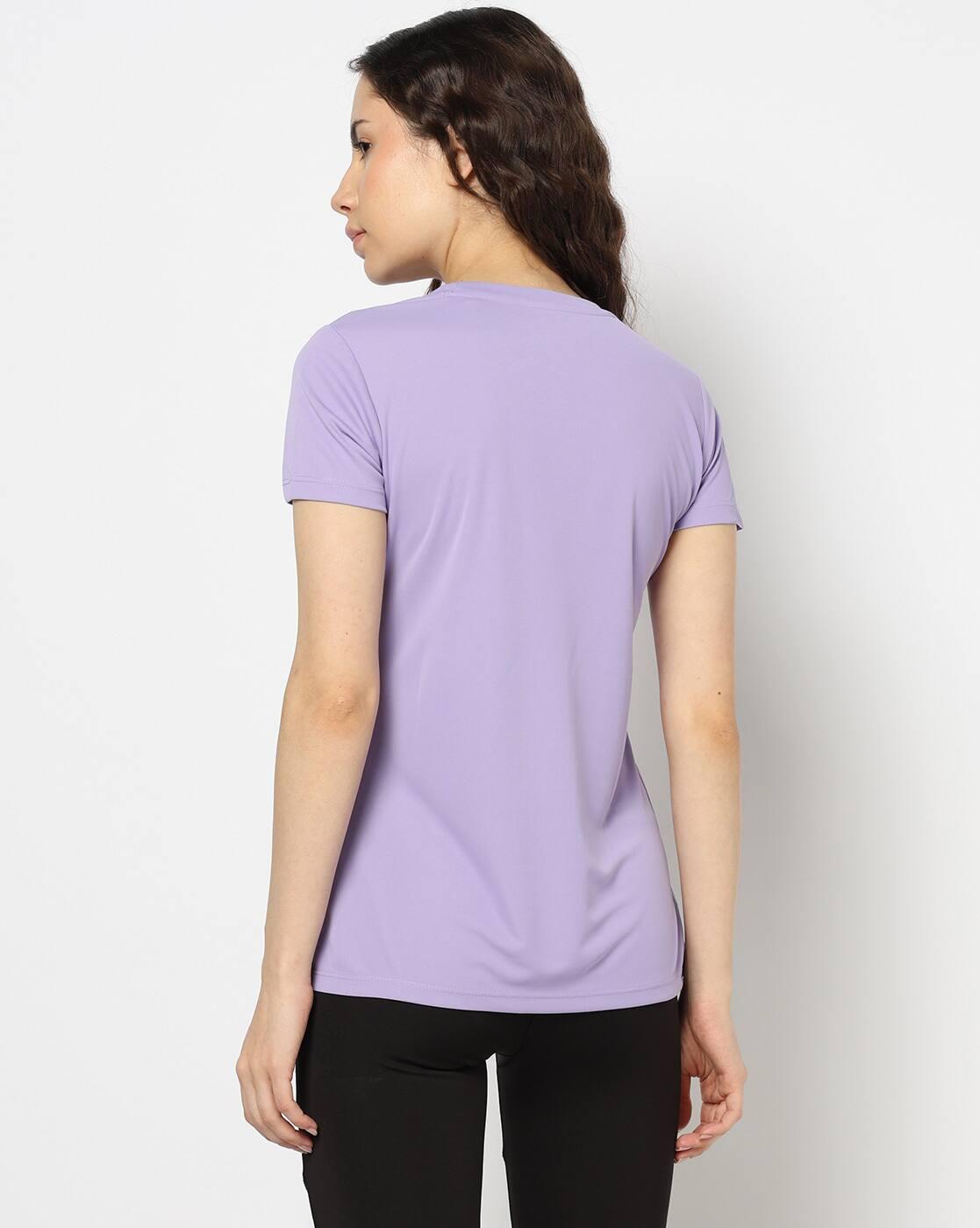 PERFORMAX | Women Regular Fit Running & Training Side Piping T-Shirt|2