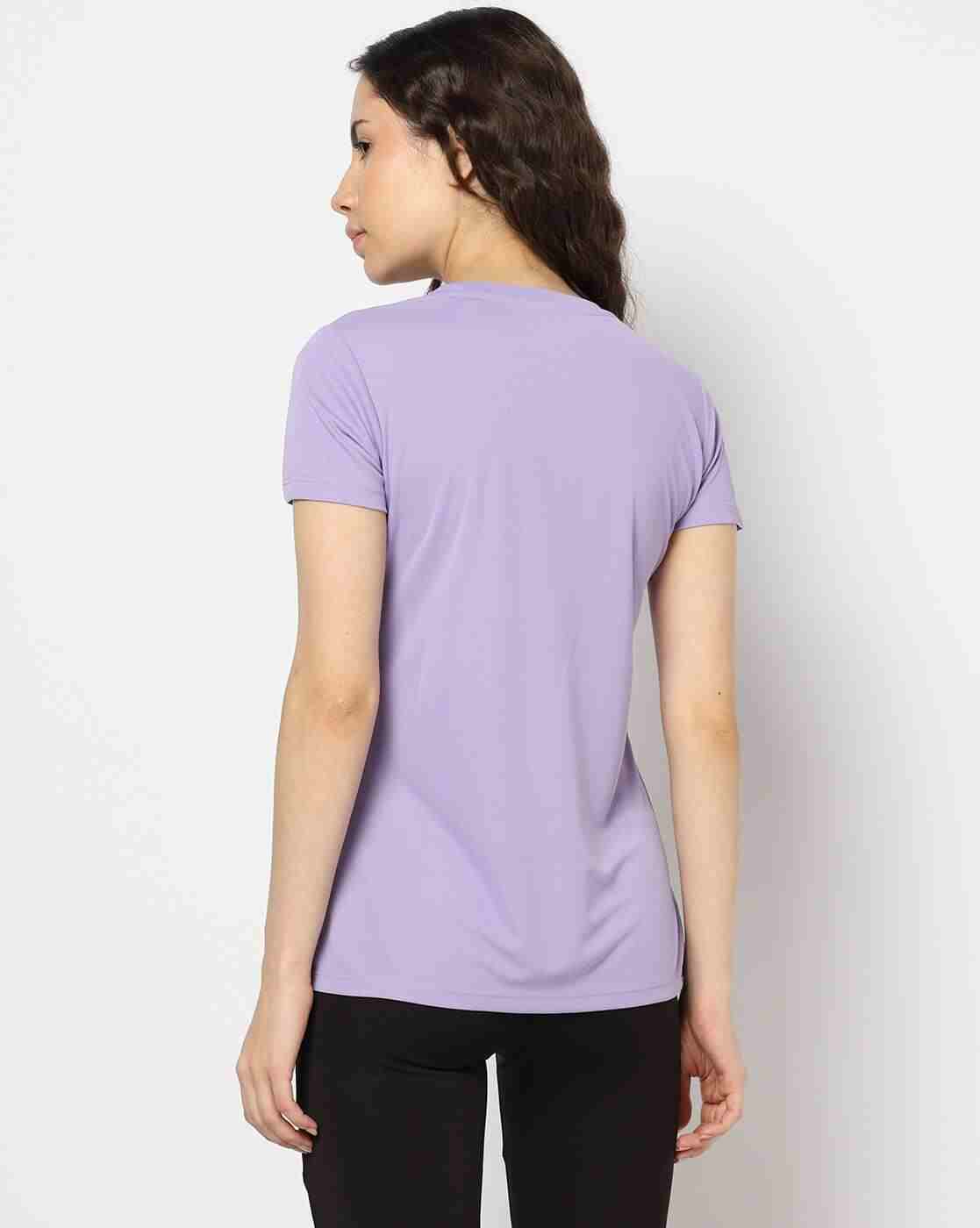 PERFORMAX | Women Regular Fit Running & Training Side Piping T-Shirt|2