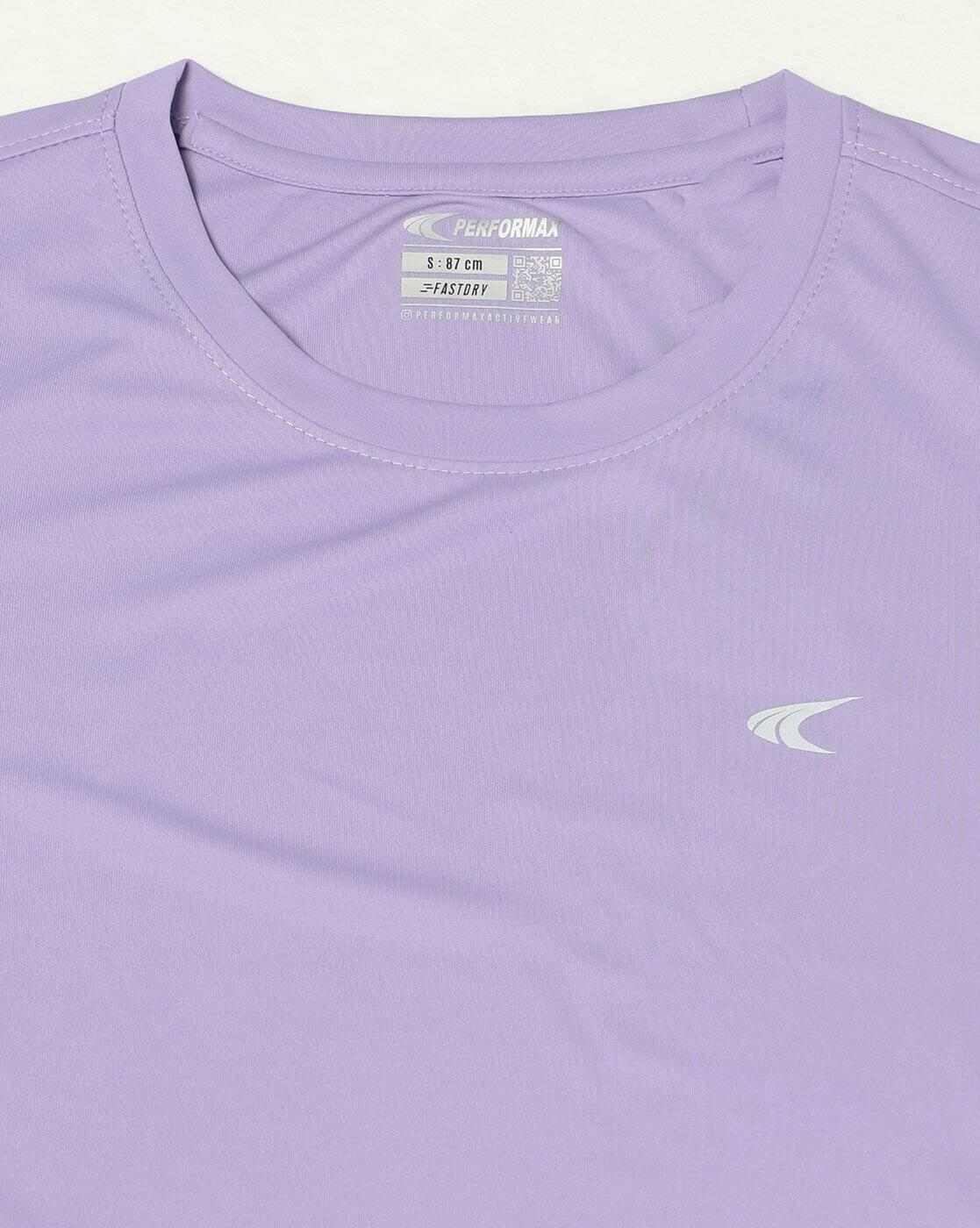 PERFORMAX | Women Regular Fit Running & Training Side Piping T-Shirt|5