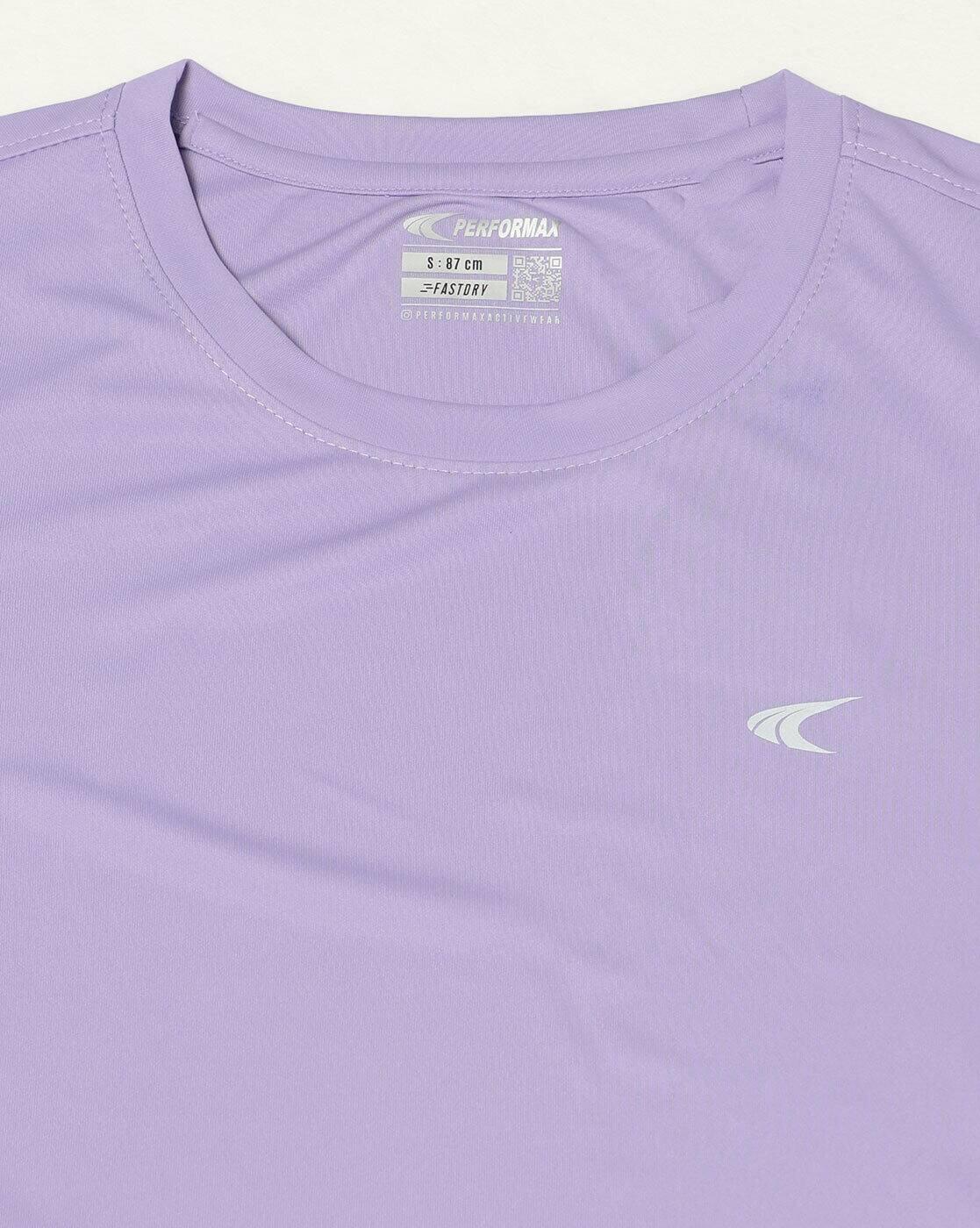 PERFORMAX | Women Regular Fit Running & Training Side Piping T-Shirt|5