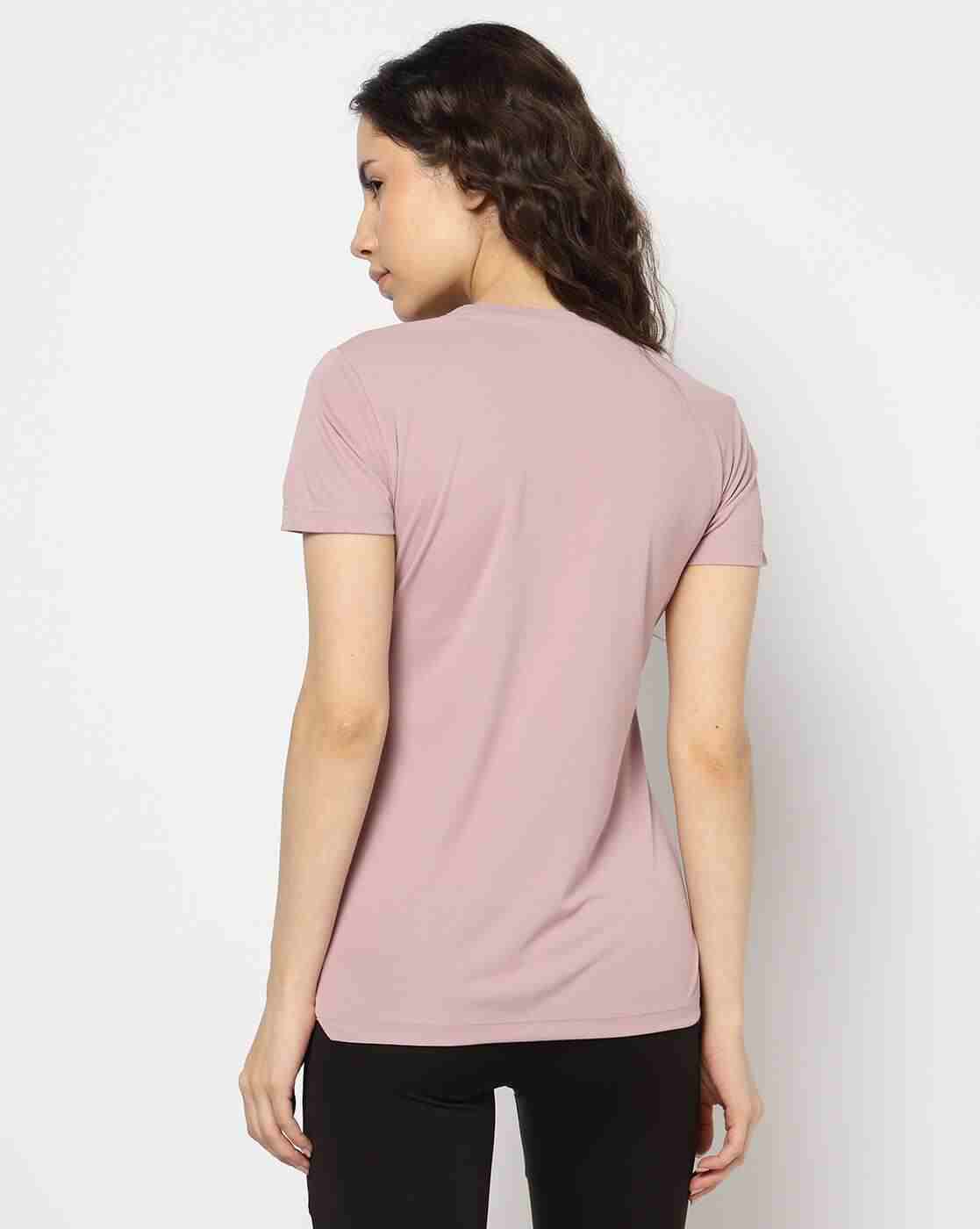 PERFORMAX | Women Regular Fit Running & Training Side Piping T-Shirt|2