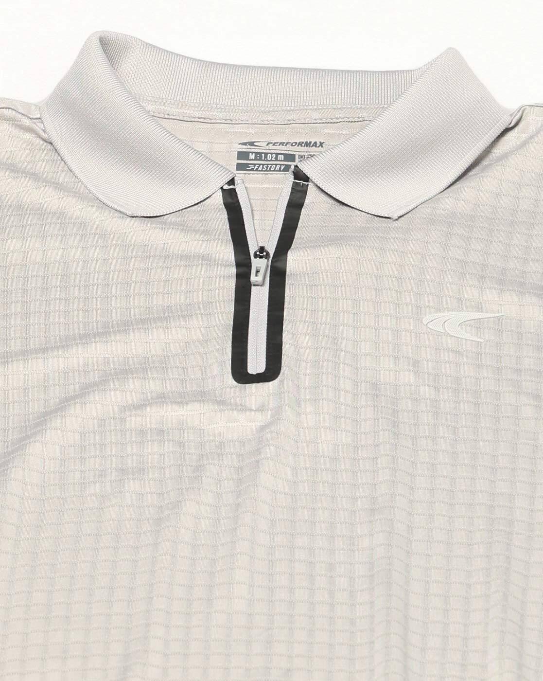 PERFORMAX | Men Checked Regular Fit Polo T-Shirt|5