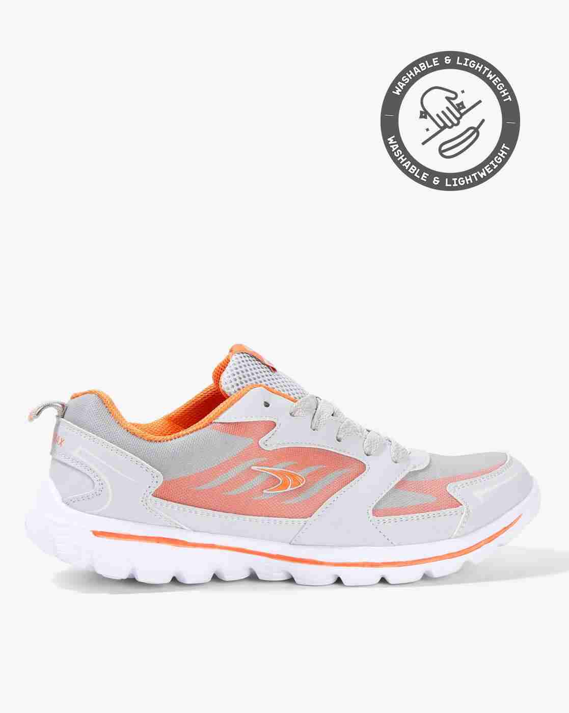 Washable Panelled Running Shoes