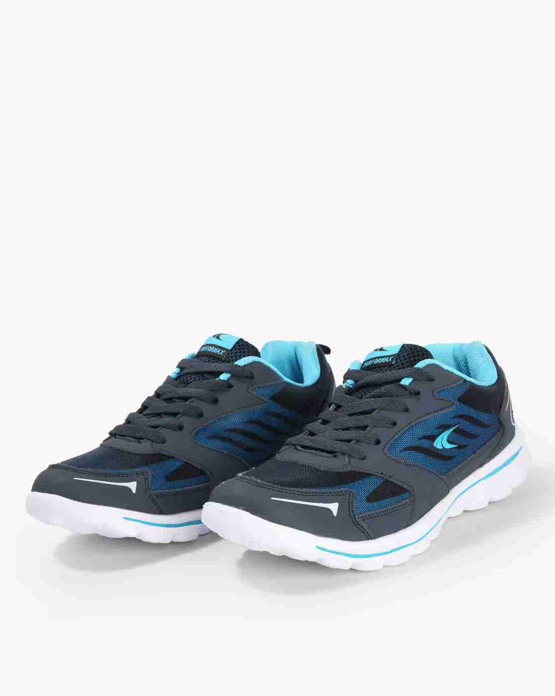 Washable Panelled Running Shoes