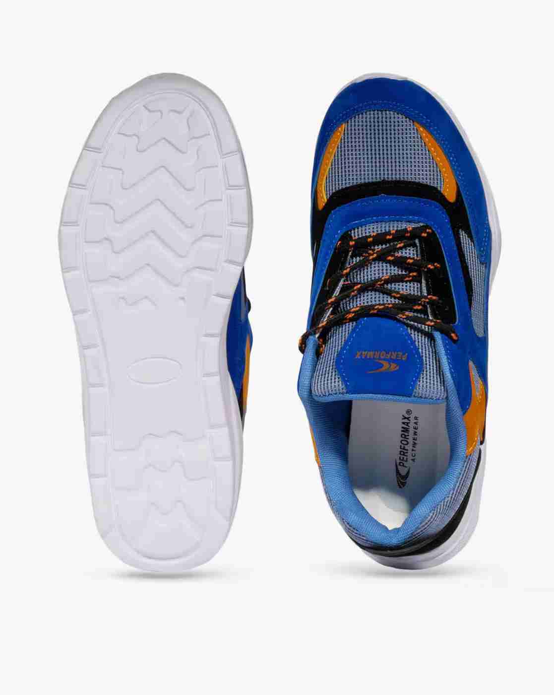 PERFORMAX | Colourblock Lace-Up Sports Shoes|2