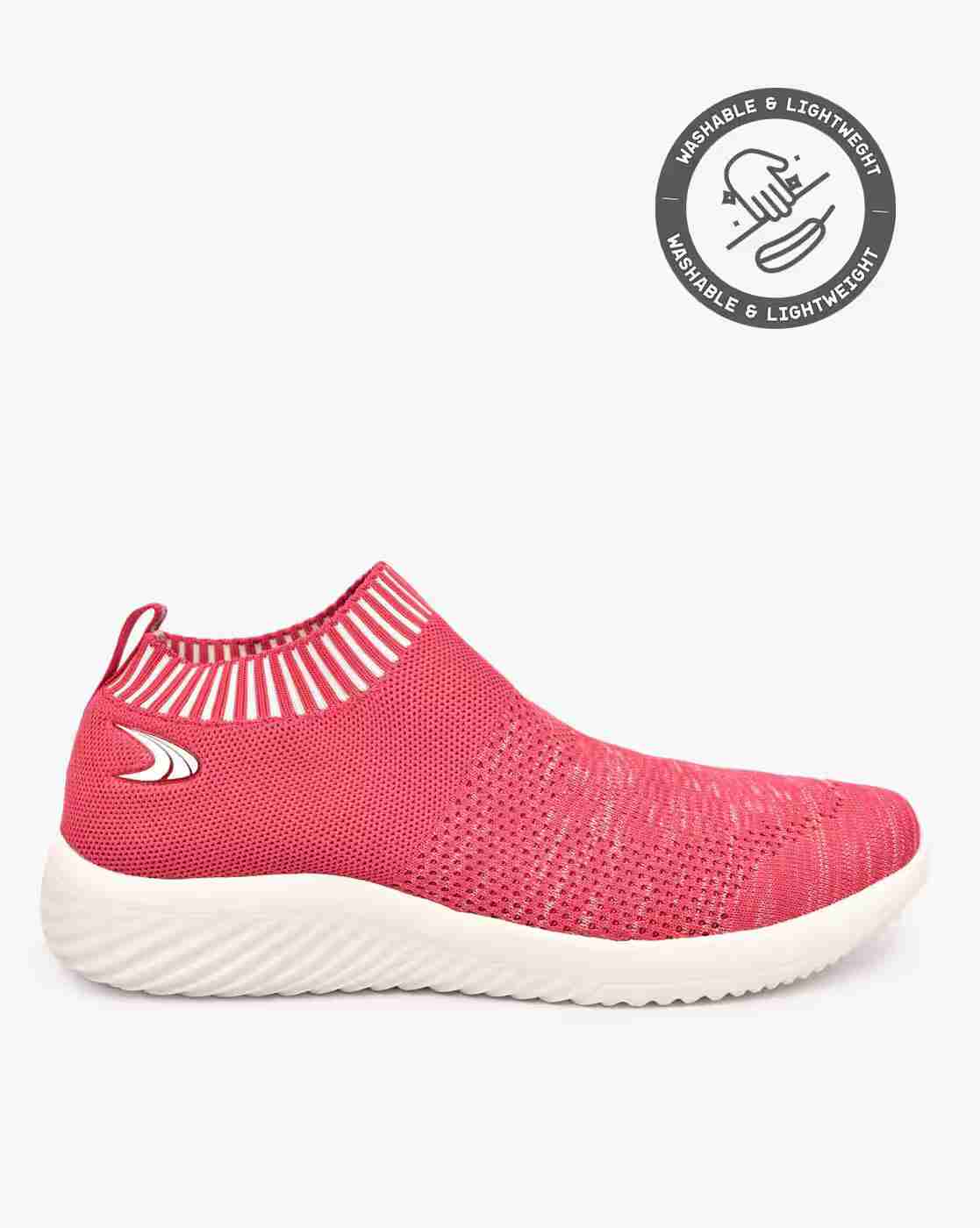 Textured Slip-on Walking Shoes