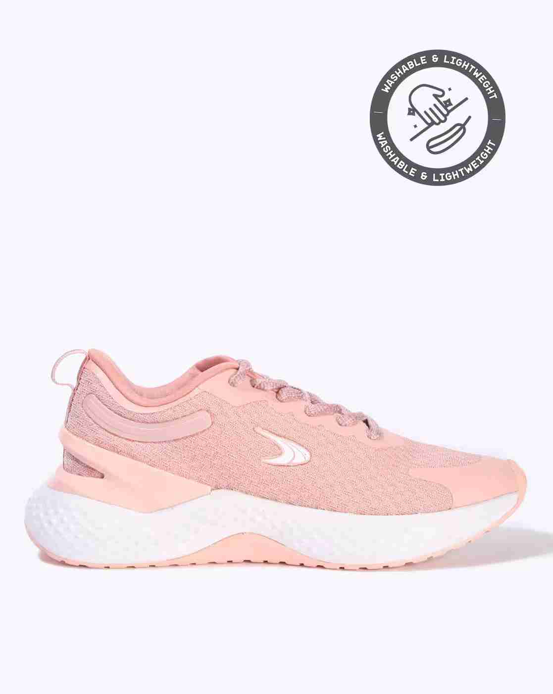 Women Low-Top Lace-Up Running Shoes