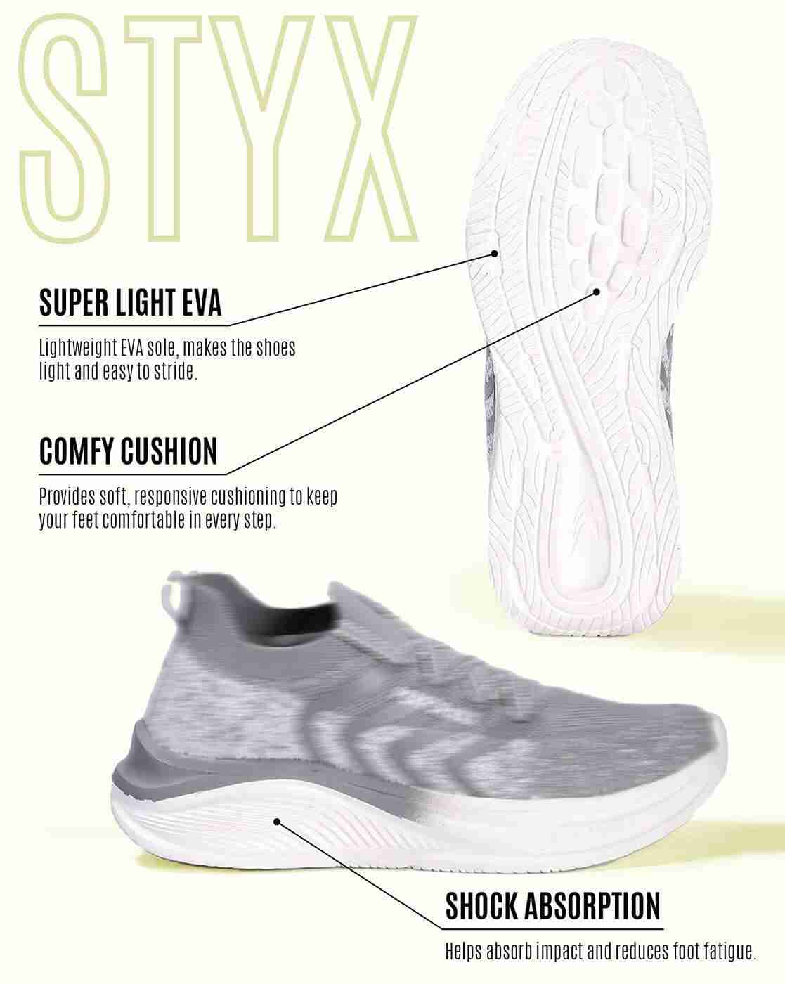 PERFORMAX | Women Low-Top Styx Walking Shoes|5
