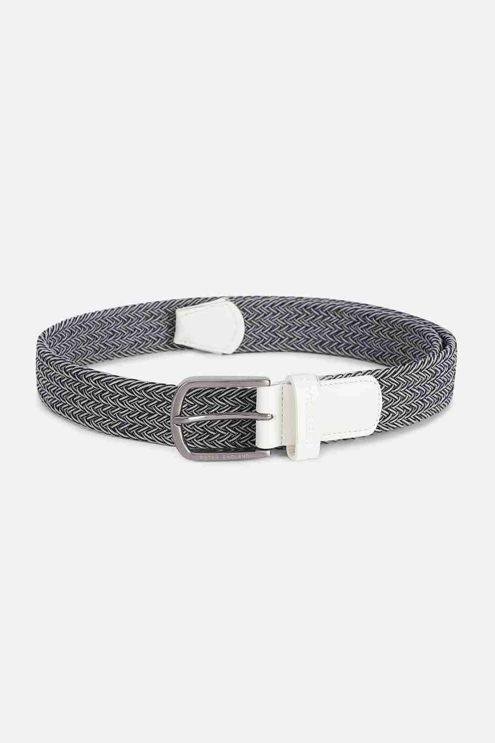 Men Multi Patterned Genuine Leather Belt