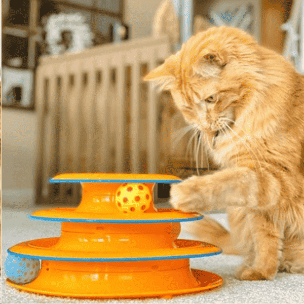 Petstages Tower Of Track (3 Level) Active Cat Toy
