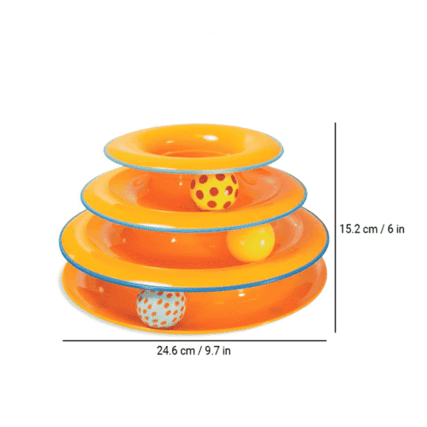 Petstages Tower Of Track (3 Level) Active Cat Toy