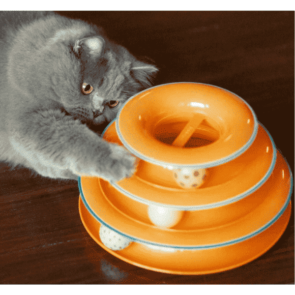 Petstages Tower Of Track (3 Level) Active Cat Toy