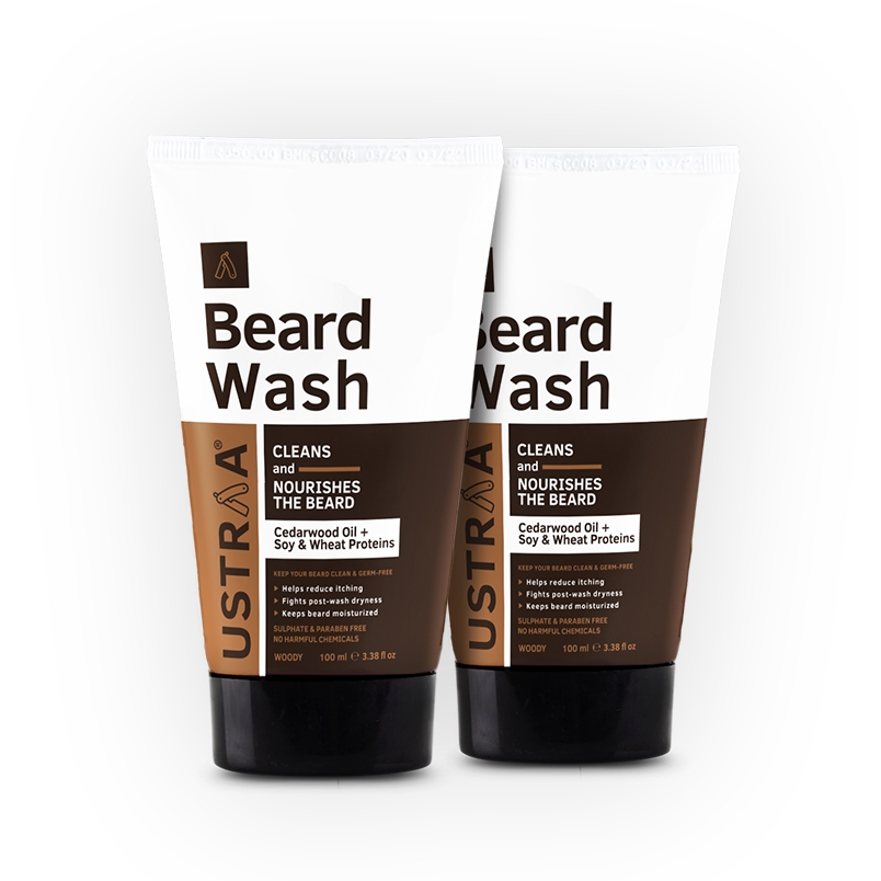 Ustraa | Beard Wash - Woody (Pack of 2 ) 0