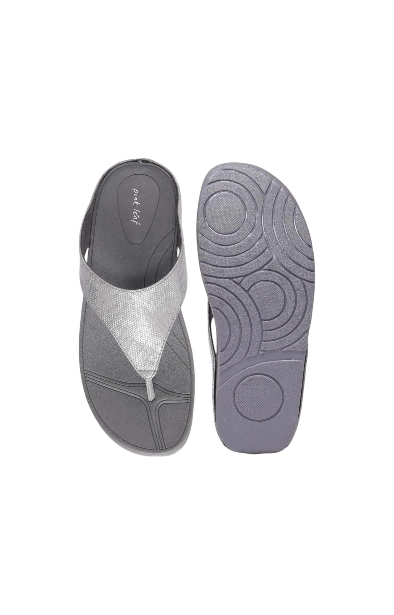 Women Metallic Mist Comfort Chappals