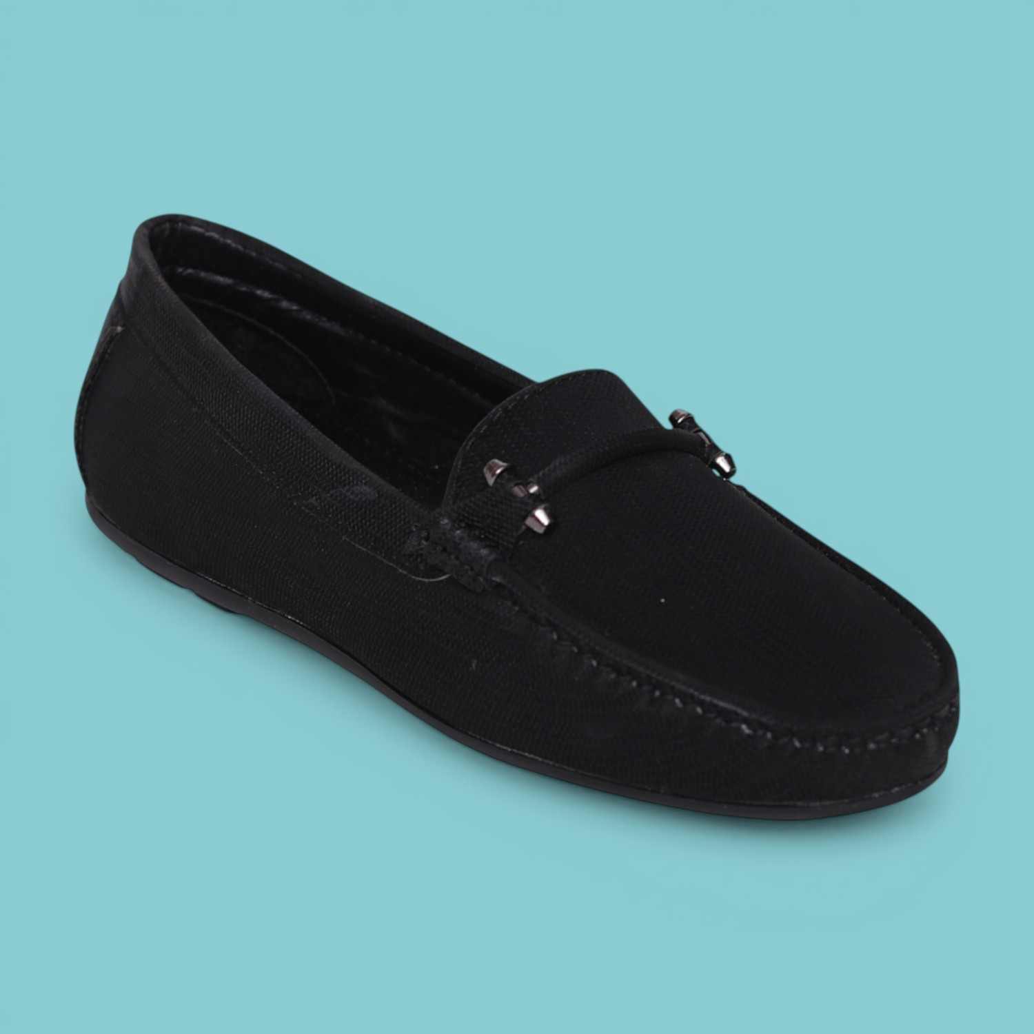 Greta Women’s Classic Black Slip-On Loafers