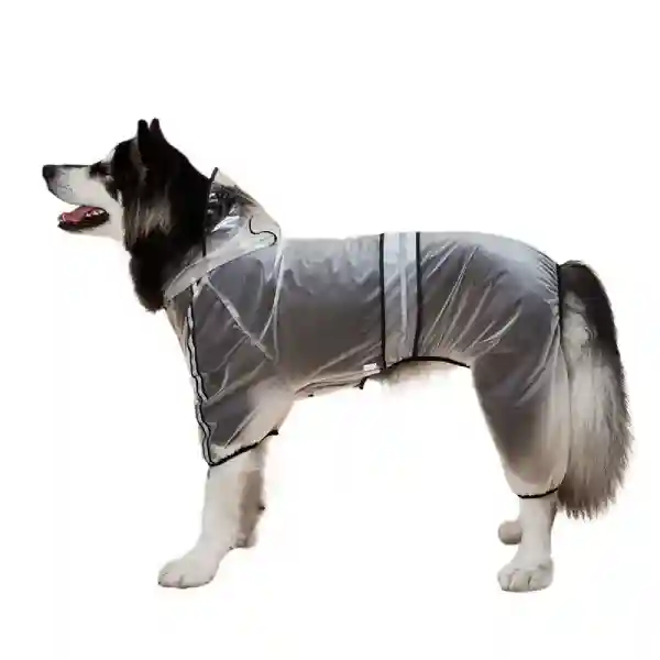Barkbutler x FOFOS Pet Four Leg Raincoat - Black