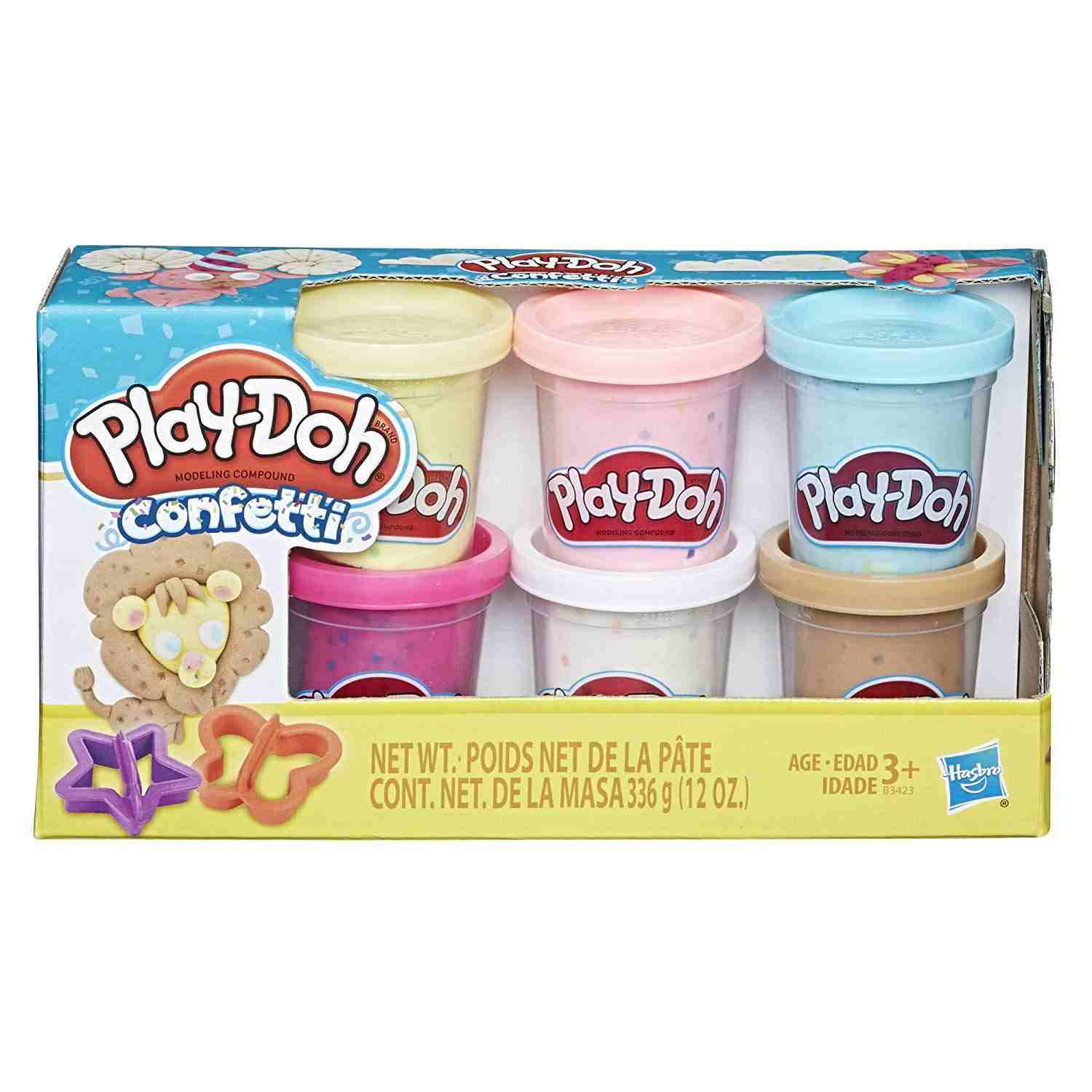 Play-Doh Confetti Compound Collection Clay & Dough for Kids age 3Y+