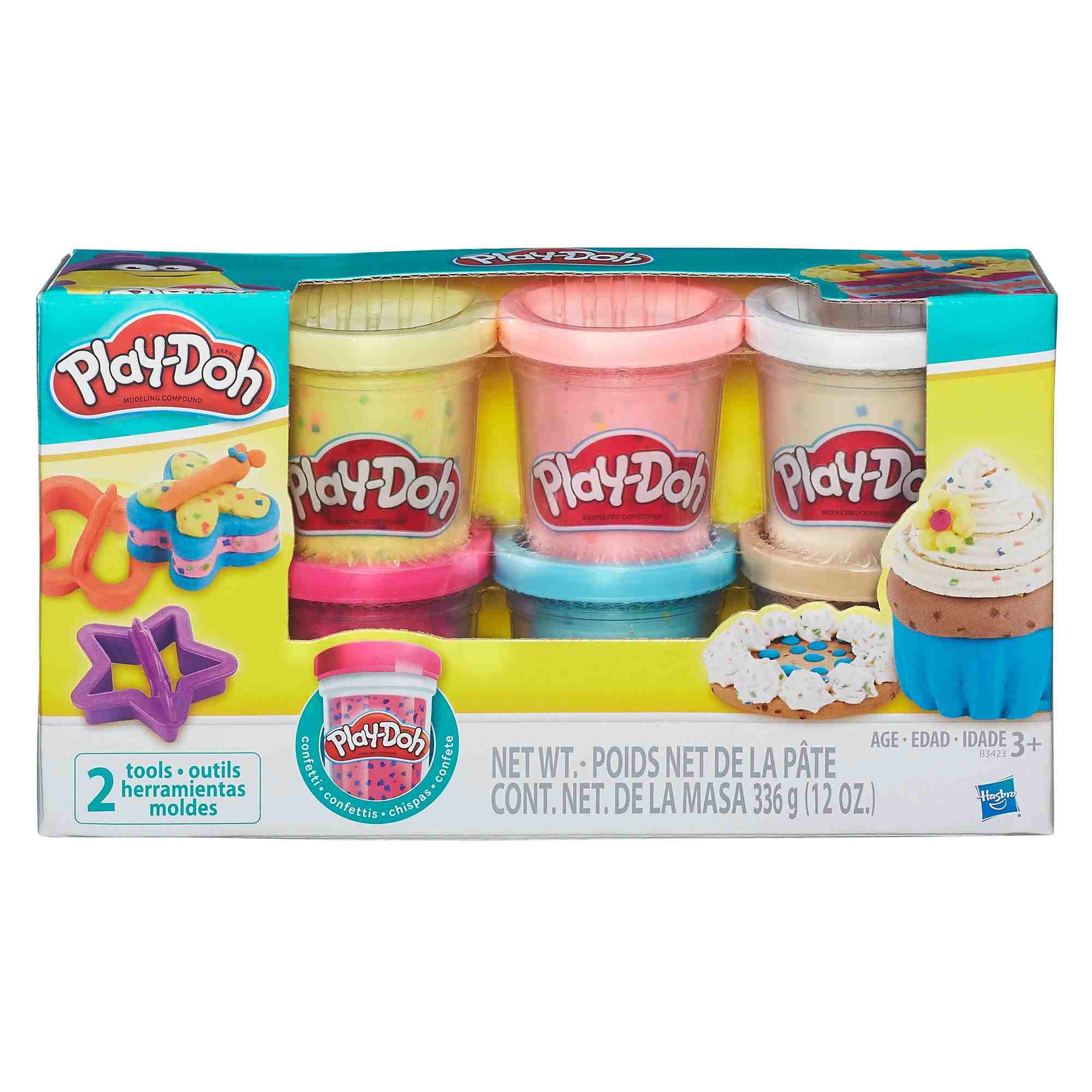 Play-Doh Confetti Compound Collection Clay & Dough for Kids age 3Y+