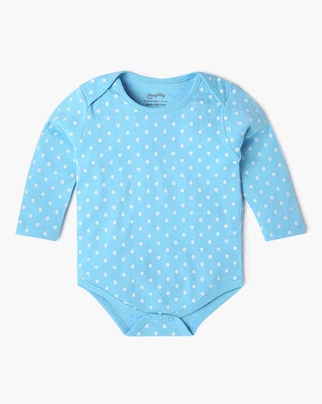 PLAYDAY | Girls Printed Regular Fit Top & Pants Set with Romper|1