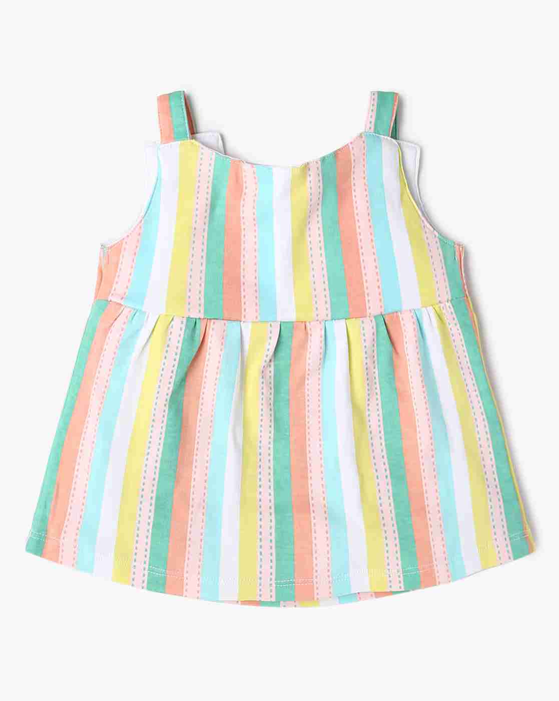 PLAYDAY | Girls Printed Regular Fit Top & Pants Set with Romper|4