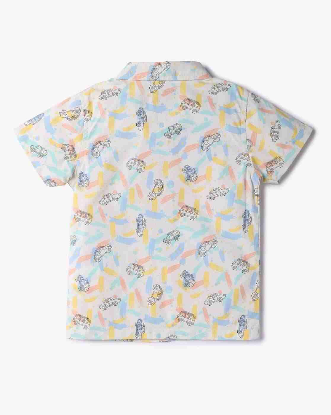 PLAYDAY | Boys Printed Shirt with Shorts|2