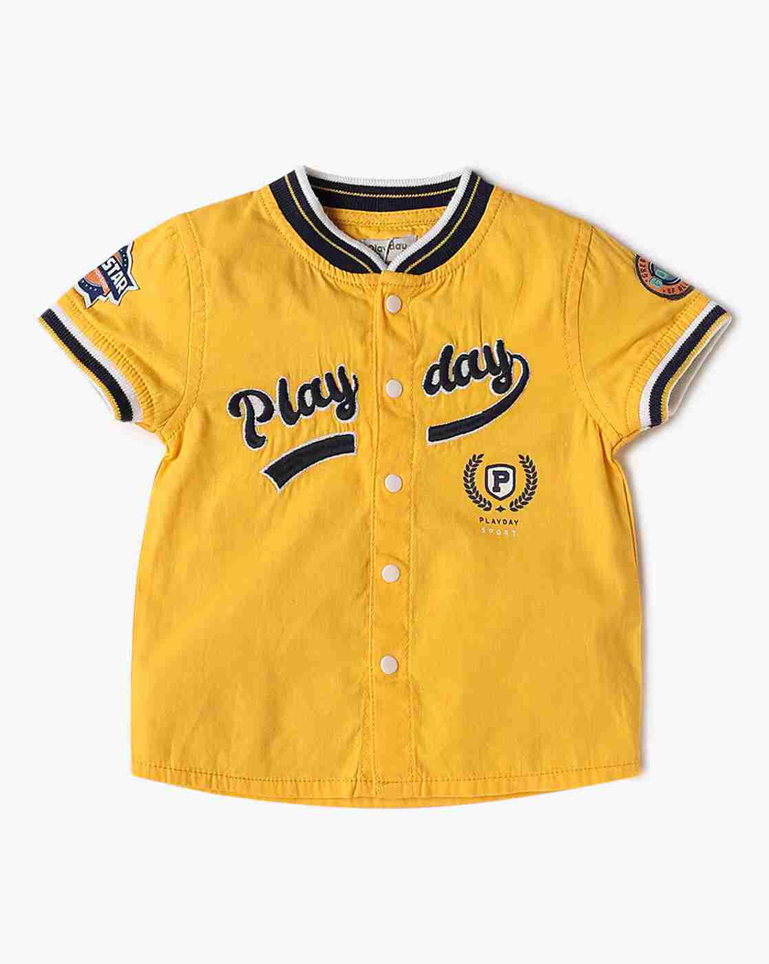 PLAYDAY | Boys Printed Shirts with Shorts|1