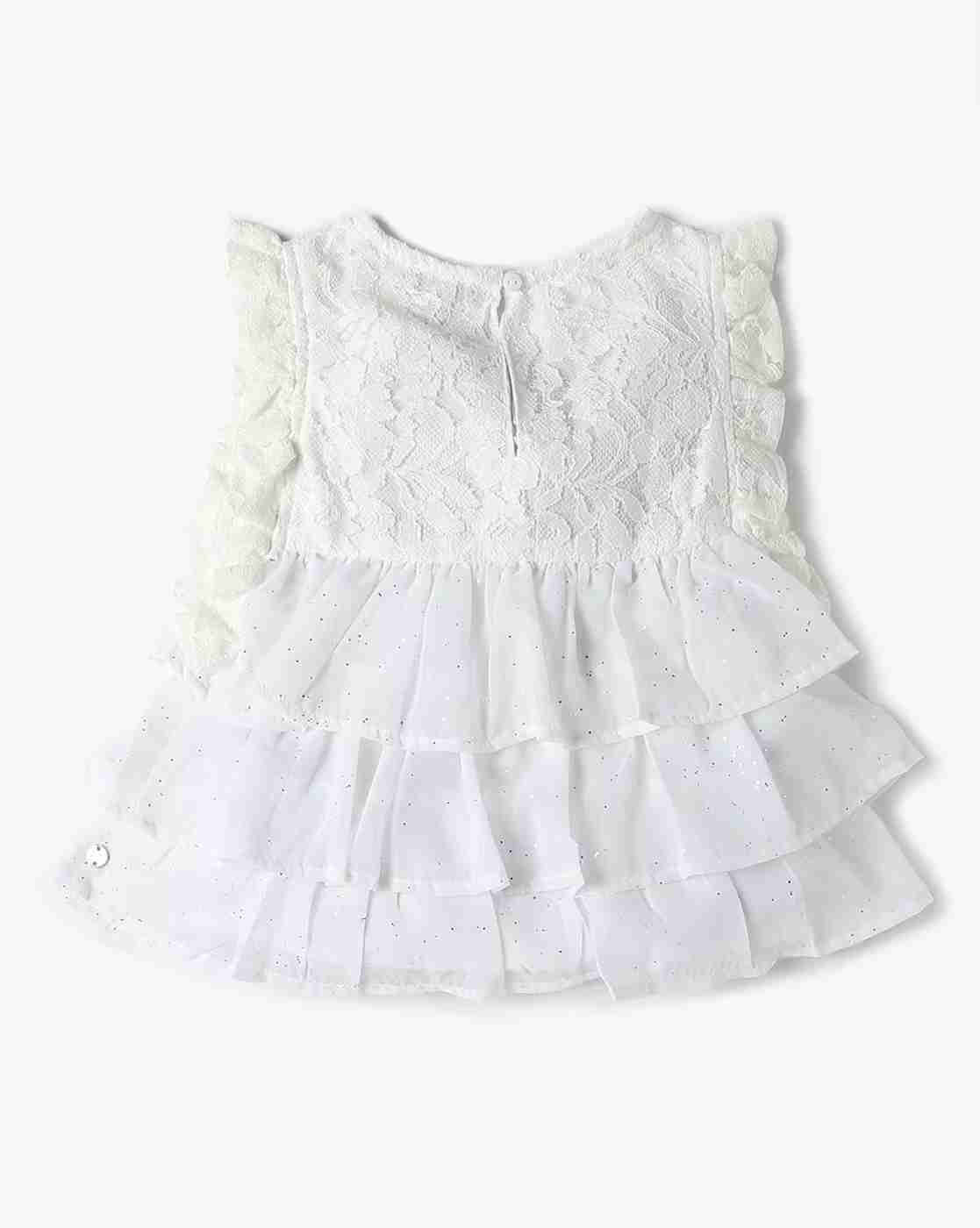 PLAYDAY | Girls Lace Relaxed Fit Peplum Top|1