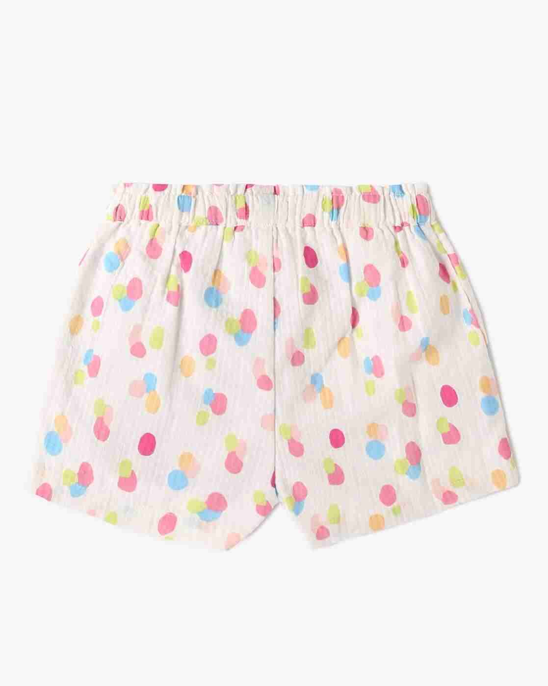 PLAYDAY | Girls Polka-Dot Print Top & Shorts Set|4