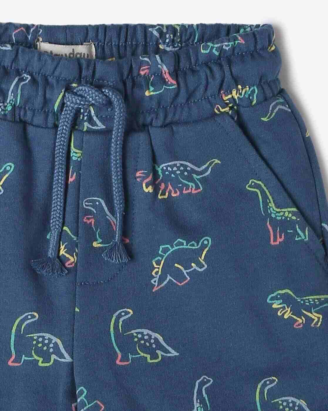 PLAYDAY | Boys Printed Hoodie & Shorts Set|6