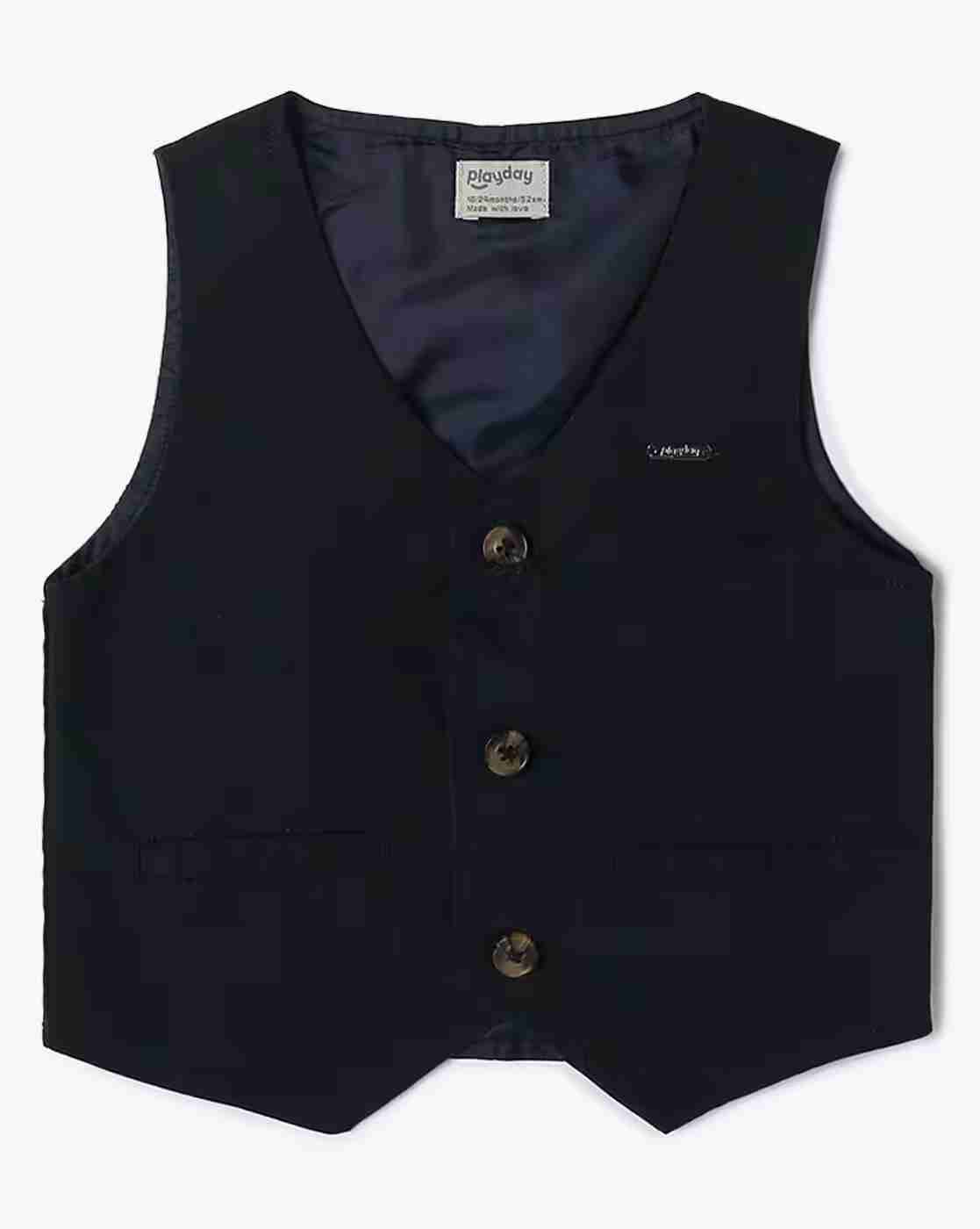 PLAYDAY | Boys Printed Shirt Waistcoat with Pants|3
