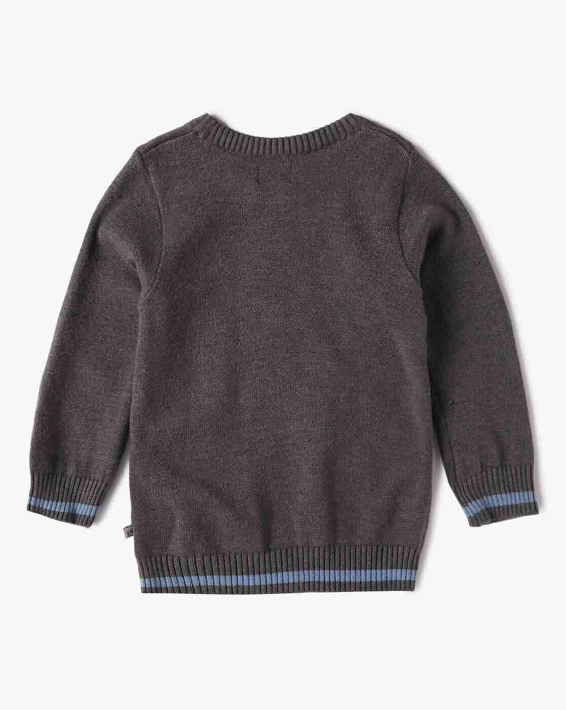 PLAYDAY | Boys Graphic Print Round-Neck Sweater|1
