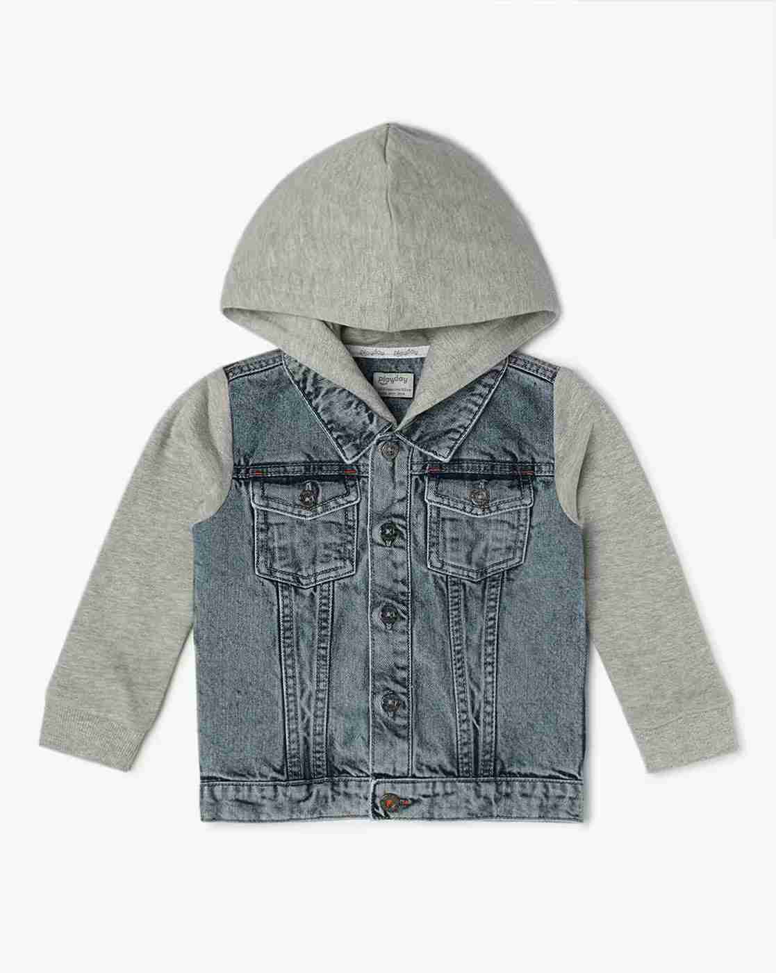 PLAYDAY | Boys Heavy-Wash Regular Fit Jacket|0