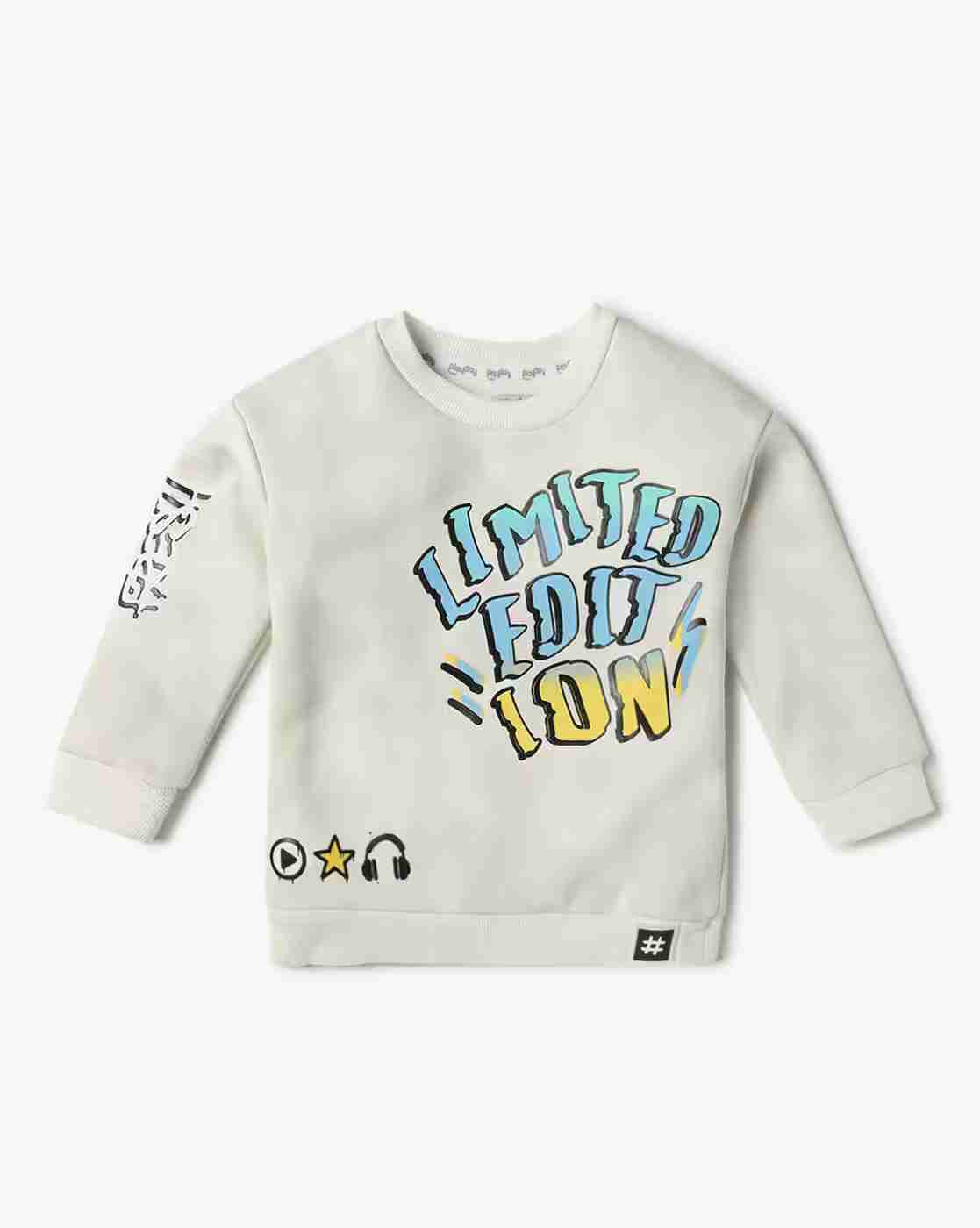 PLAYDAY | Boys Graphic Print Regular Fit Sweatshirt|0
