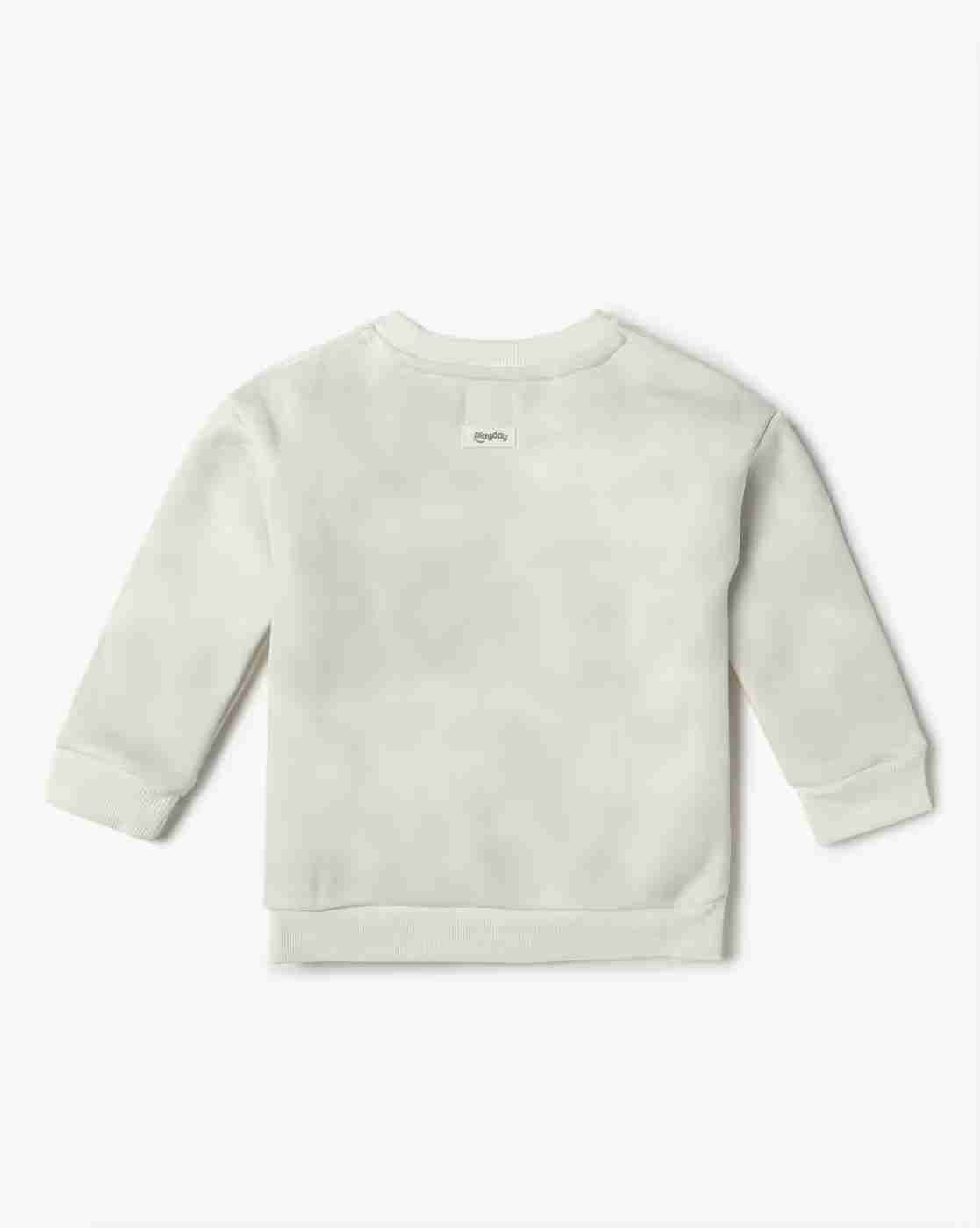 PLAYDAY | Boys Graphic Print Regular Fit Sweatshirt|1