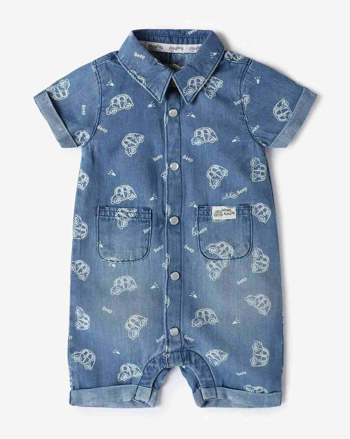 PLAYDAY | Boys Printed Rompers|0