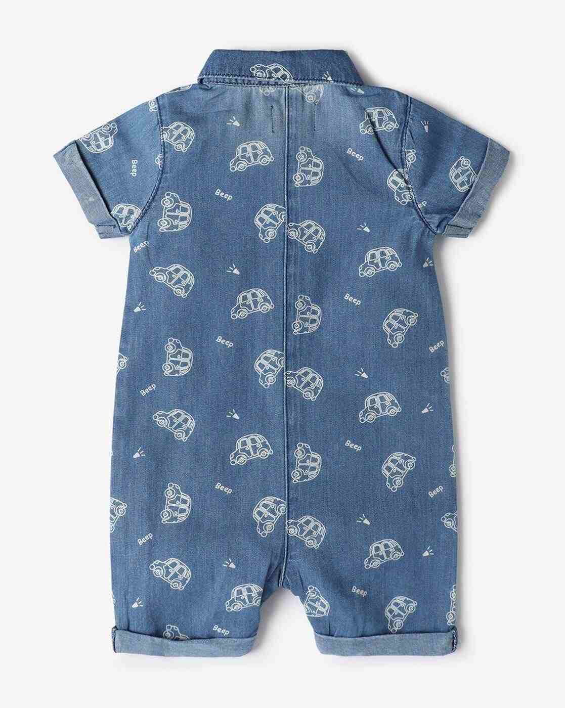 PLAYDAY | Boys Printed Rompers|1