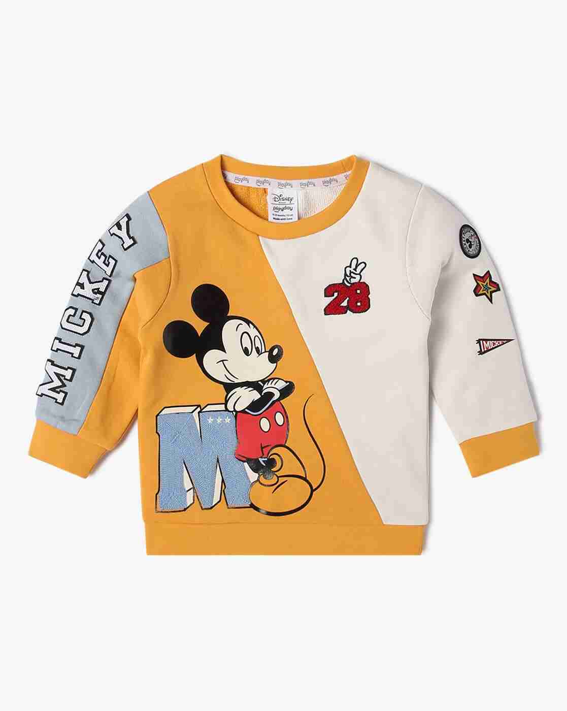 PLAYDAY | Boys Mickey Mouse Regular Fit Sweatshirt|0
