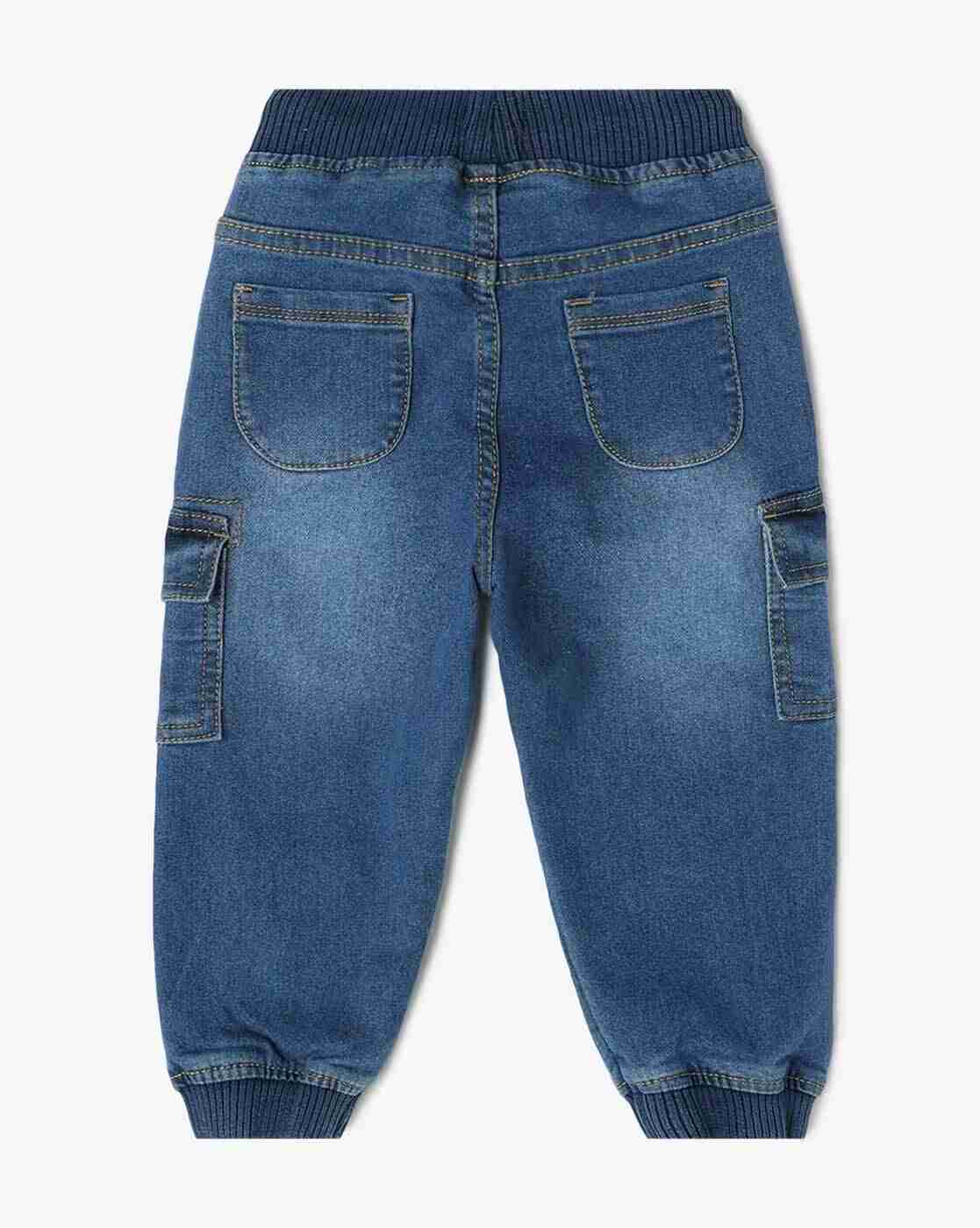 PLAYDAY | Boys Mid-wash Jogger Jeans|1